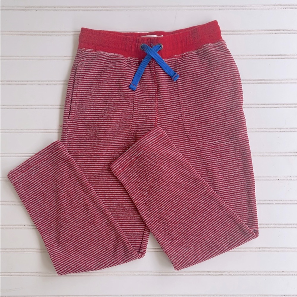 MINI BODEN EUC Striped French Terry Cloth Cozy Elastic Sweatpants